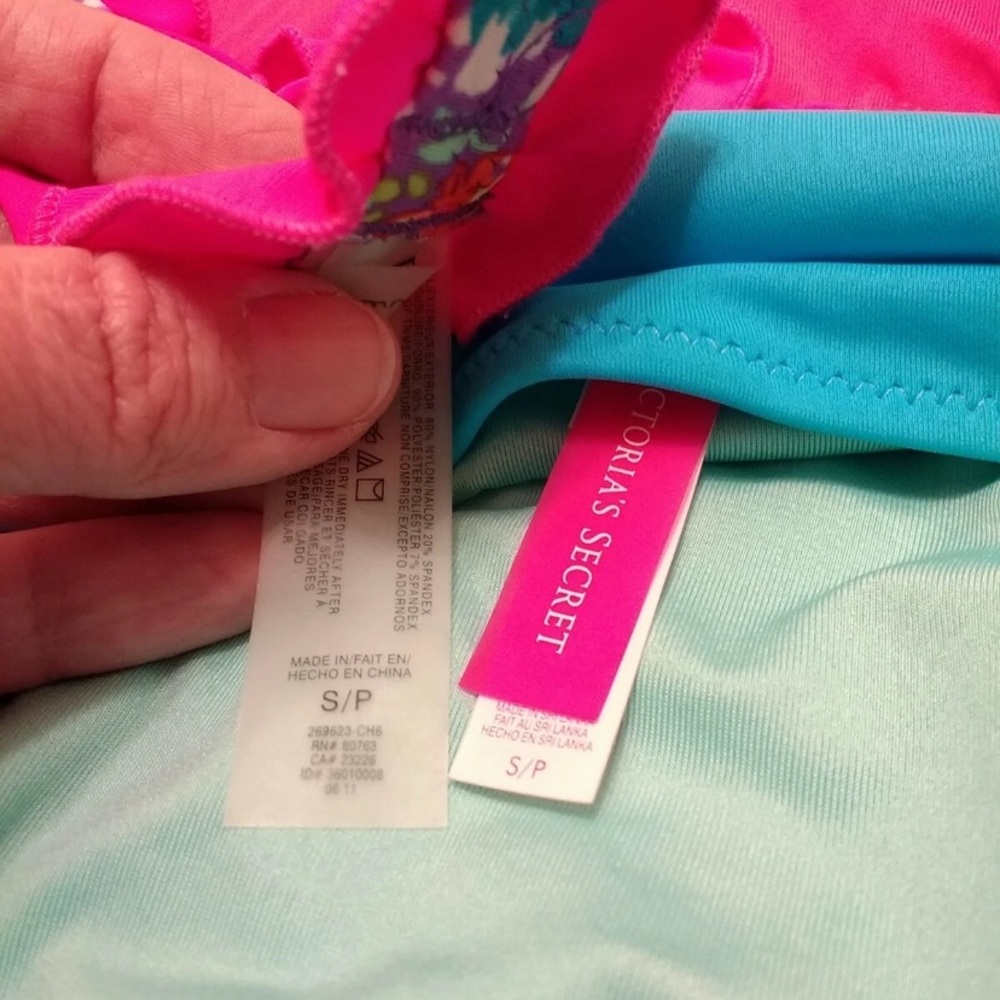 Victoria's Secret Multicolor Ruffled Bikini - Picture 2 of 12